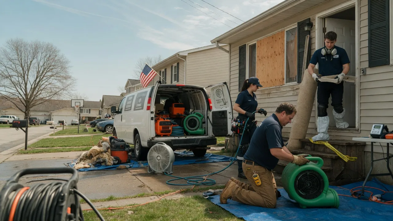 Water Damage Restoration in Adamstown, PA near me